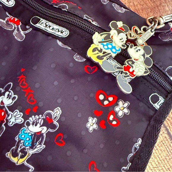 Rare LeSportsac Disney Collaboration Minnie & Mickey Crossbody - Picture 6 of 12